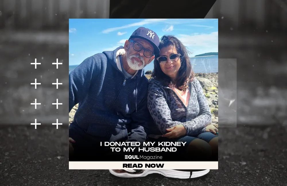 I donated my kidney…to my husband